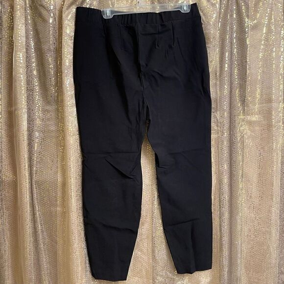 Lane Bryant On The Go black skim ankle pants, size 14 NWOT - Picture 3 of 5